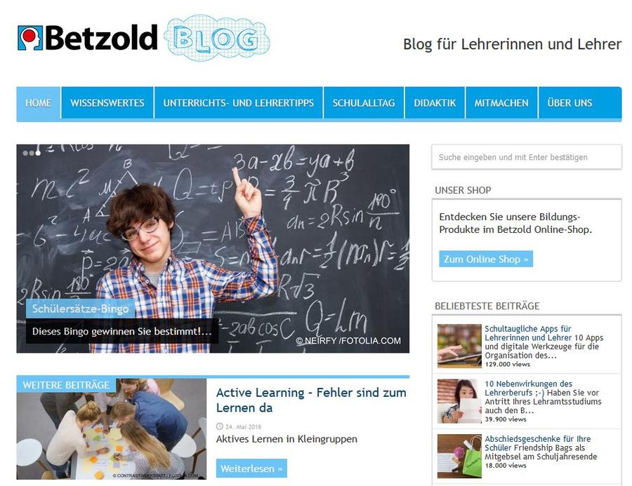 Betzold blog