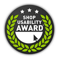 Shop usability award